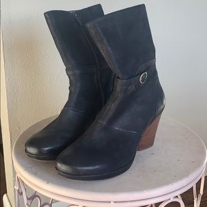 Dansko black leather boots